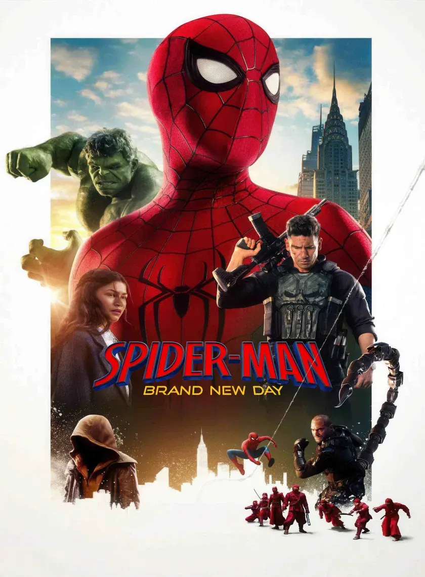Spider-Man: Brand New Day  (Hindi + English) Dual Audio MCU Hollywood Movie PreDvD