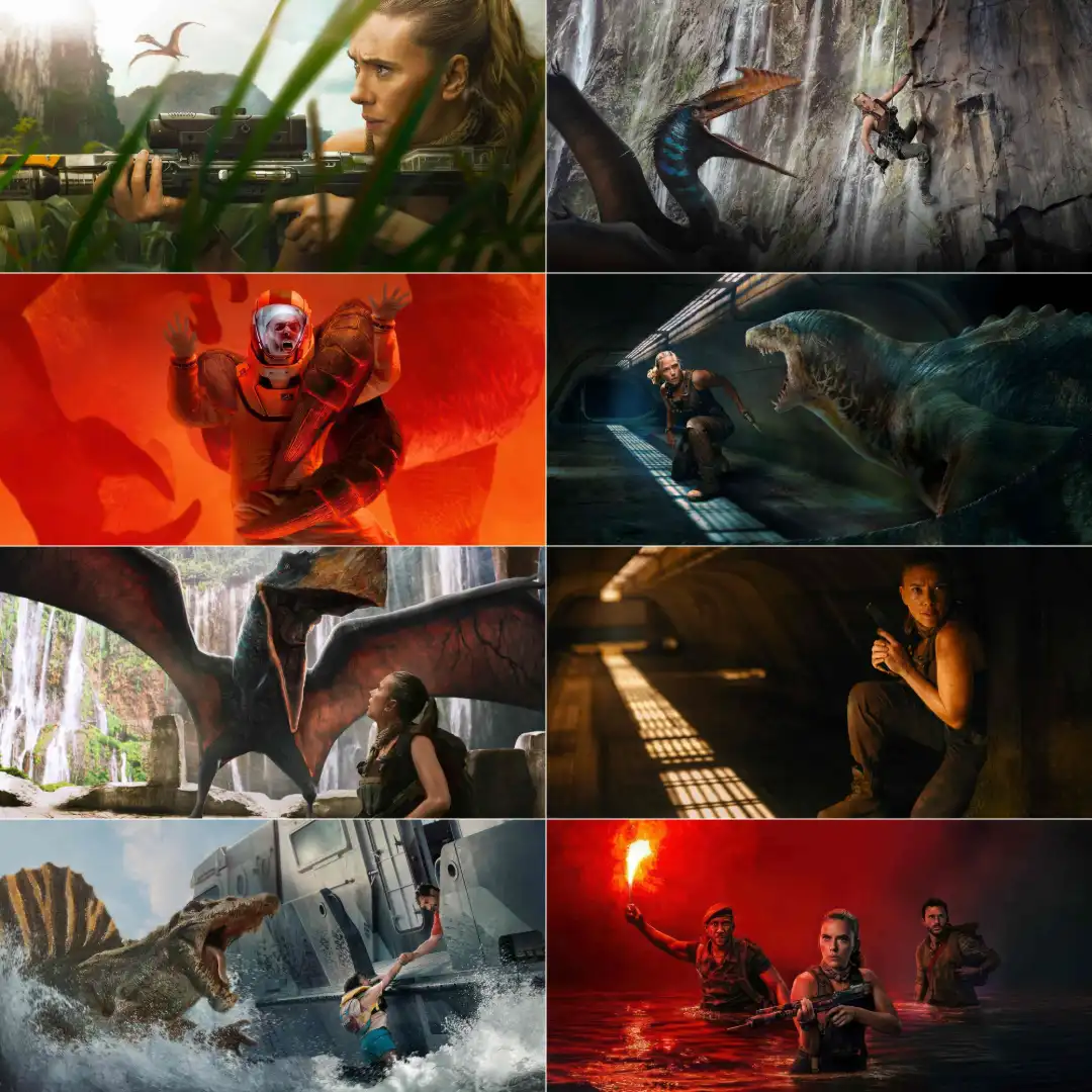 Jurassic World Rebirth (Hindi+english) Dual Audio Hollywood Movie screenshot 1