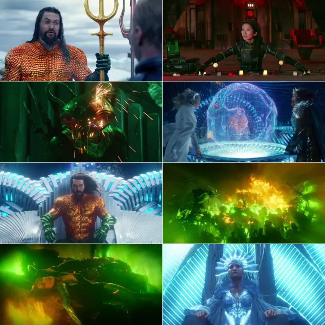 Aquaman and the Lost Kingdom (Hindi + English) Dual Audio Movie screenshot 1