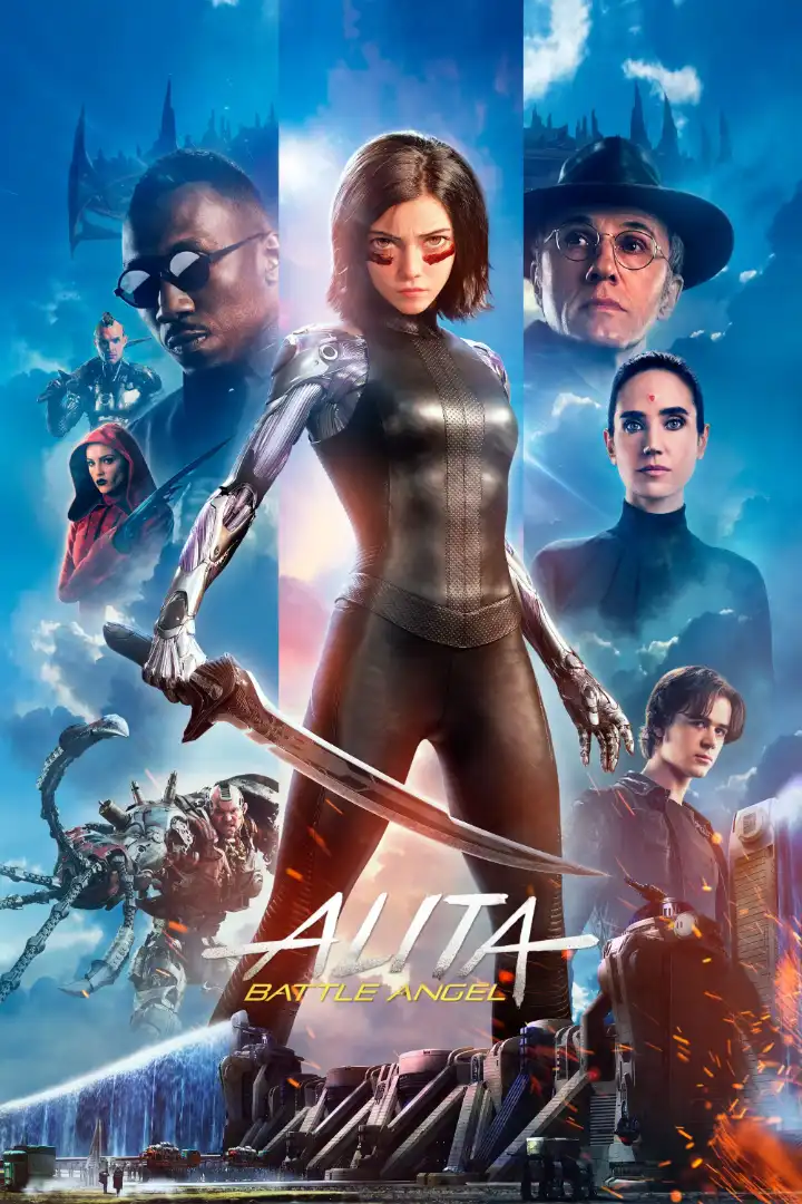 Alita Battle Angel (Hindi + English) Dual Audio Hollywood Movie