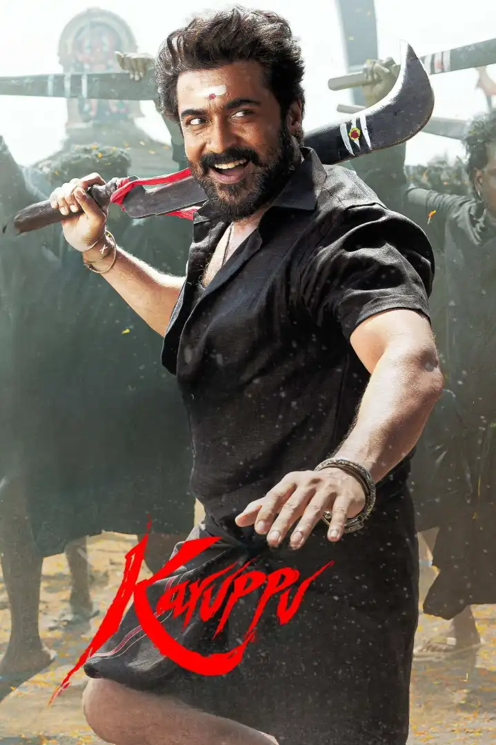 Karuppu (Hindi + Tamil) Dual Audio UnCut South Movie HD Poster