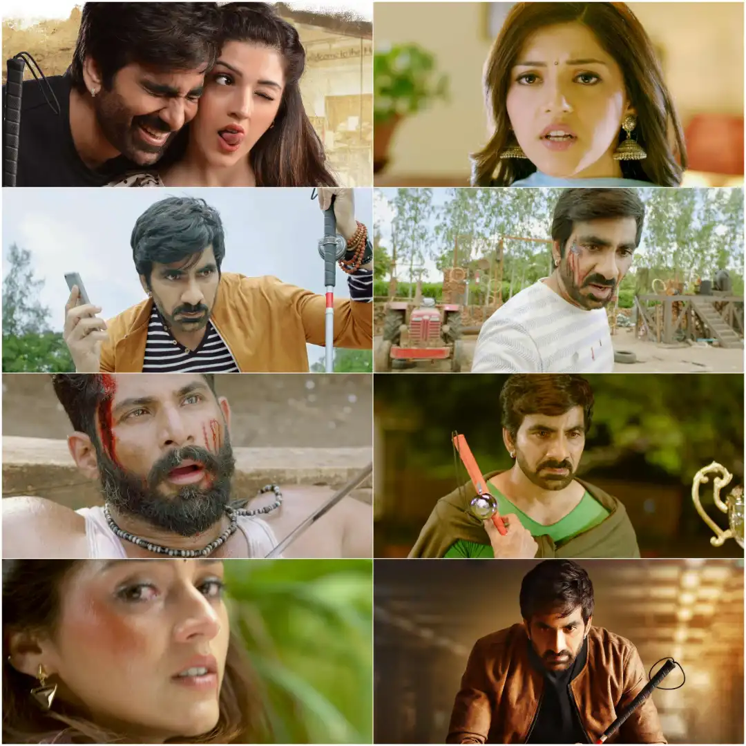 Raja the Great (Hindi + Telugu)  South movie  screenshot 1