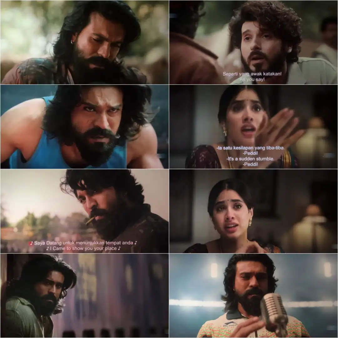 Peddi (2026) South Hindi Dubbed Movie HQCam screenshot 1