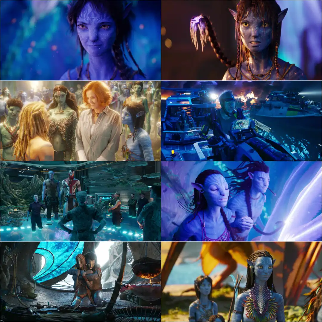 Avatar - Fire and Ash (Hindi + English) Dual Audio Hollywood Movie screenshot 1